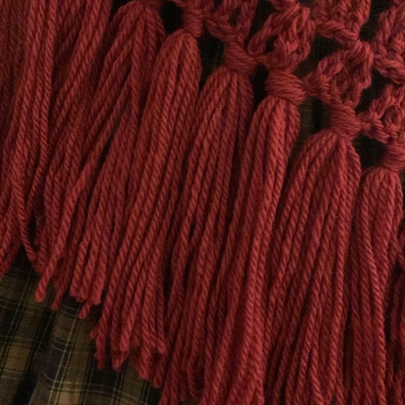 Civil War Victorian Perline Shawl 100% Wool From Godey’s 1863 - Picture 4 of 4